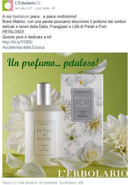 L'Erbolario e il fenomeno L'Erbolario e il fenomeno