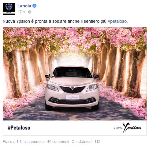 Lancia e il fenomeno petaloso